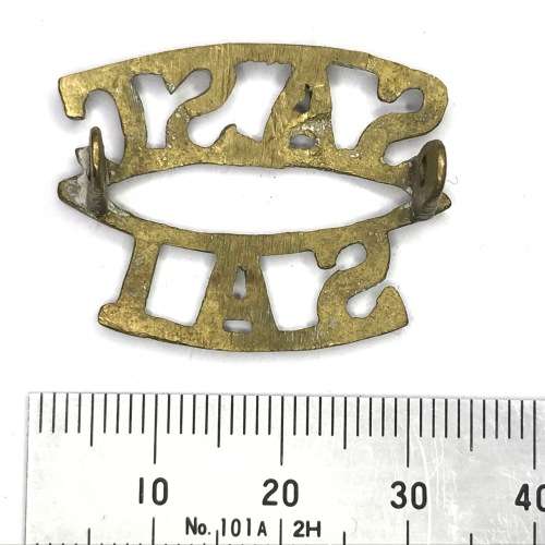 South African services corps shoulder title