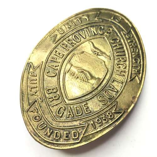 Cape Province Church Lads brigade cap badge - SCARCE