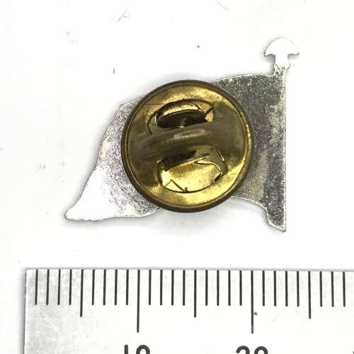 Lot of 2 small American flag pin badges