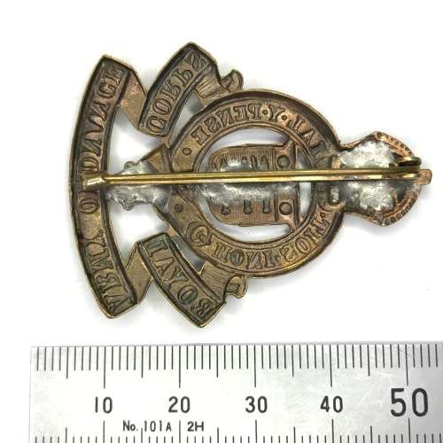 Royal Army Ordnance Corps cap badge made into sweetheart brooch