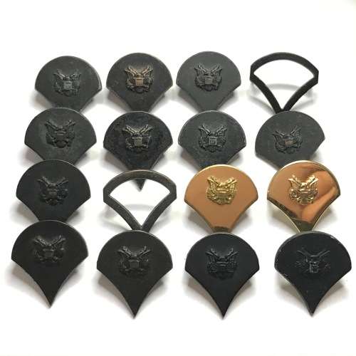 Lot of 16 USA Army rank badges