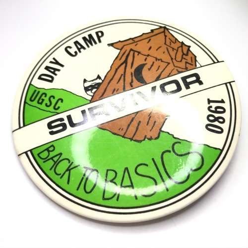 UGSC 1980 Day Camp Survivor badge - Boy Scouts?