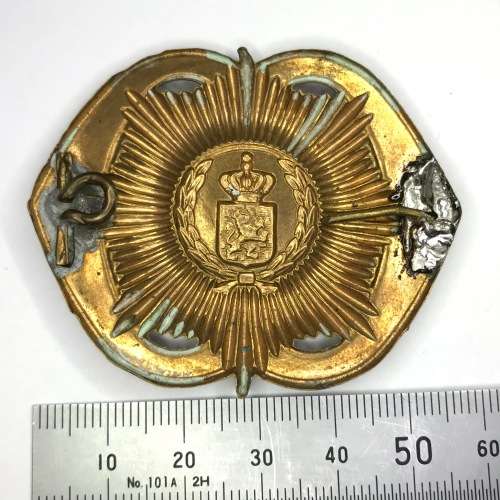 Royal Netherlands van Heutsz regiment beret badge