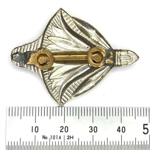 Dutch Army Finance Corps collar badge