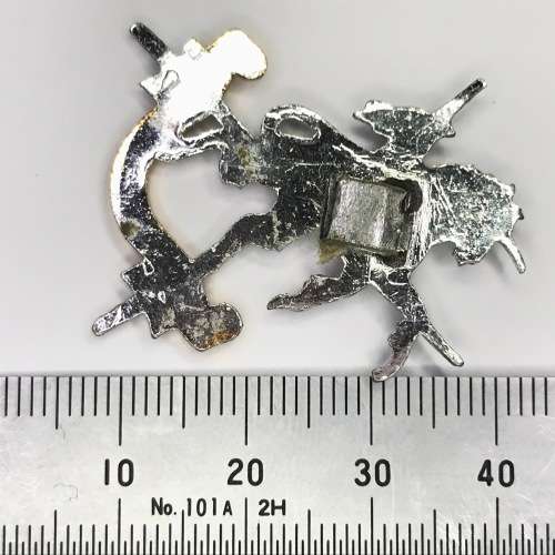 Queens own lowland Yeomanry cap badge