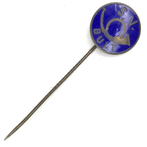 Unknown S.V Bult Pin Badge with Bugle