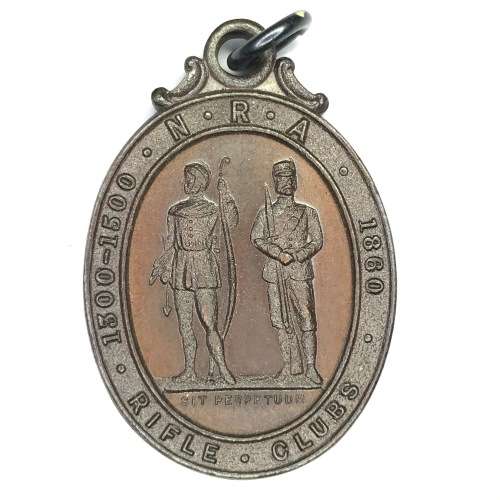 National Rifle Association medal issued to WC Murless in 1950 Dewar shooting