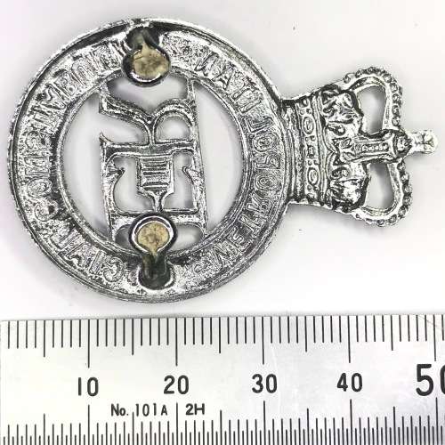 Metropolitan special constabulary cap badge
