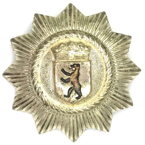 German Berlin police collar badge