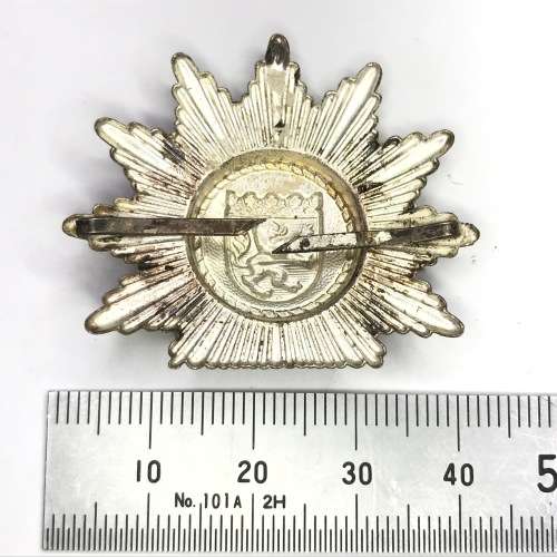 German Berlin police collar badge