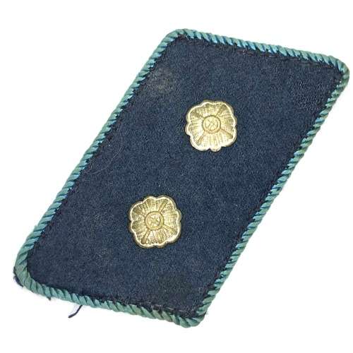 German Army 2 pips collar tab