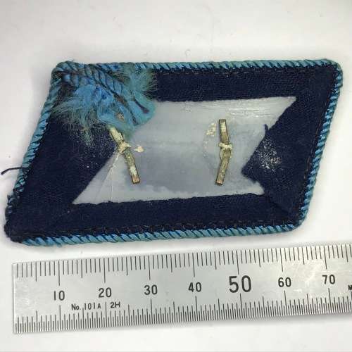 German Army 2 pips collar tab