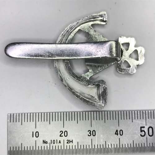 British Light Infantry Regiment cap badge with slide