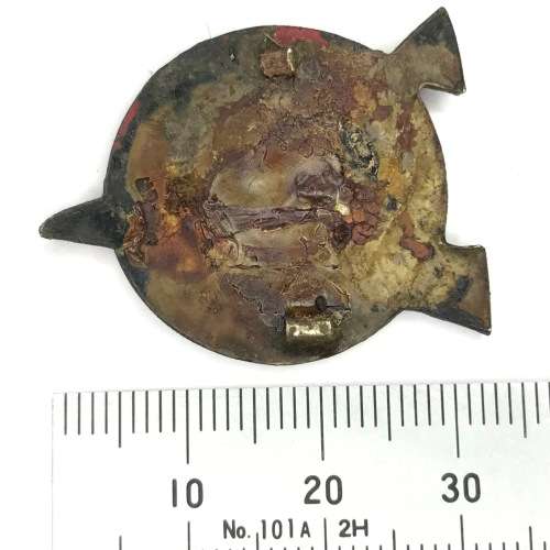 Navy War fund enamel victory pin badge - no pin