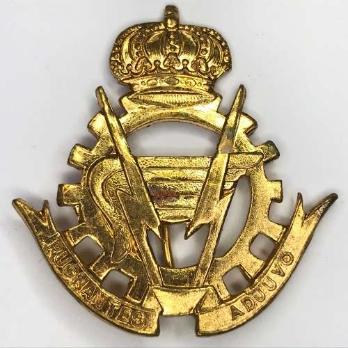 Belgium Military driver logistics corps badge - one pin missing