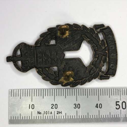 Royal Canadian Electrical Mechanical Engineers cap badge - WW2 period