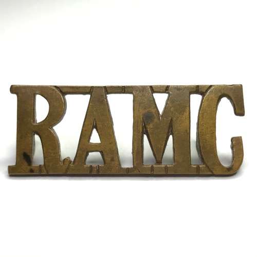 WW1 Royal Army medical Corps shoulder title