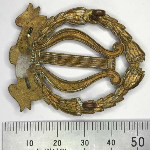 SADF Permanent Force Bi Metal cap badge