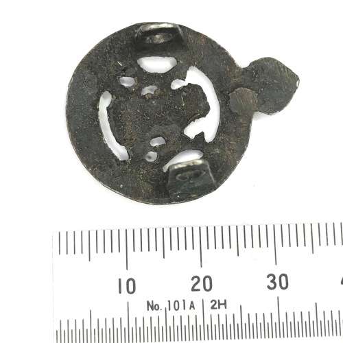South Africa Instructional corps metal collar badge