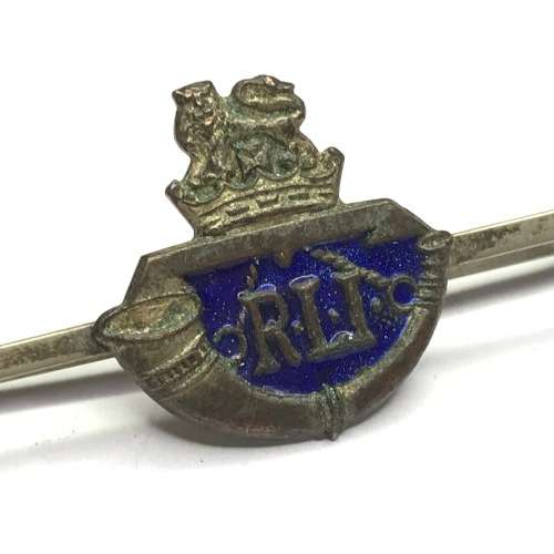 Rand light infantry enamelled tie clip