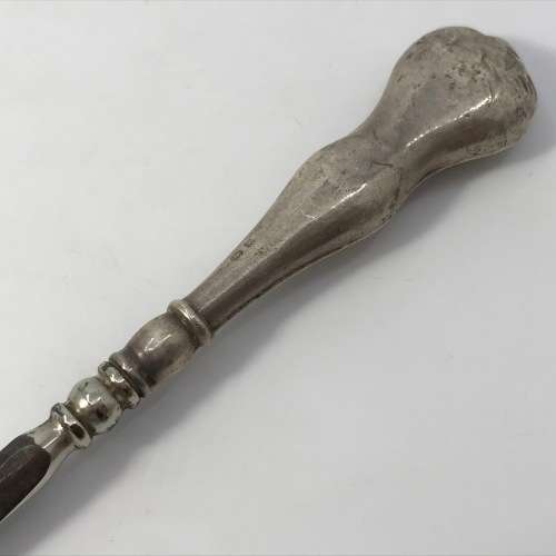 Boot Lace Puller with Hallmarked Silver Handle