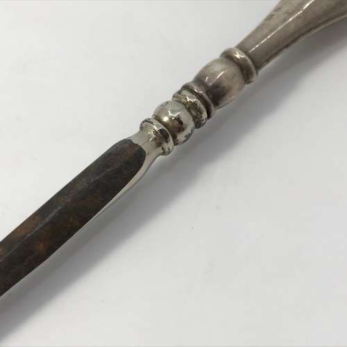 Boot Lace Puller with Hallmarked Silver Handle