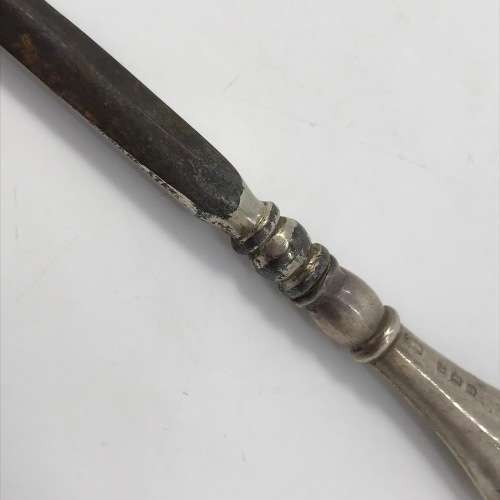 Boot Lace Puller with Hallmarked Silver Handle