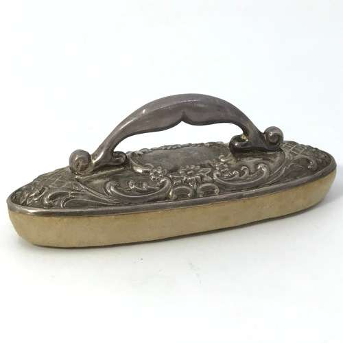 Antique Silver Buffing Tool dated Birmingham 1910 as per Hallmark