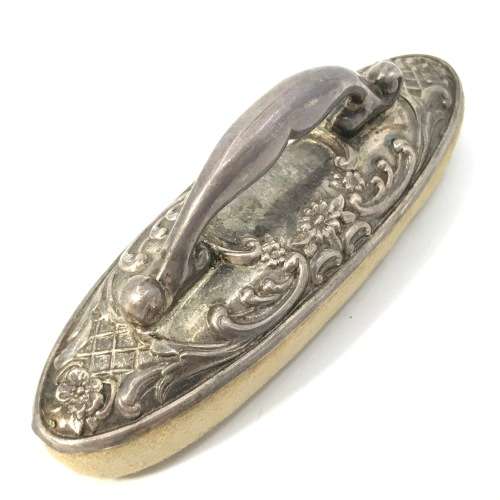 Antique Silver Buffing Tool dated Birmingham 1910 as per Hallmark