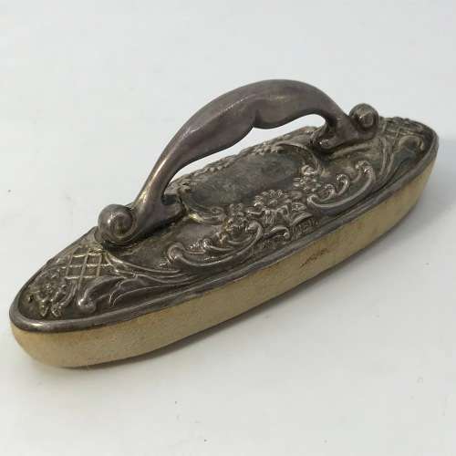 Antique Silver Buffing Tool dated Birmingham 1910 as per Hallmark
