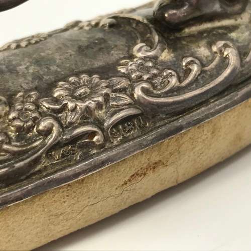 Antique Silver Buffing Tool dated Birmingham 1910 as per Hallmark