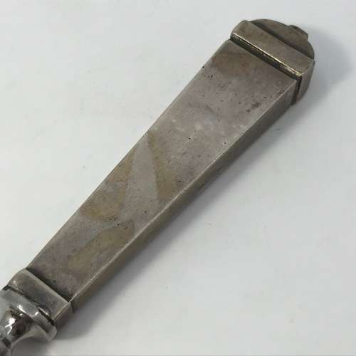 Raadvad Cheese Slicer with Danish Silver handle, Hallmarked and made by Johannes Siggaard
