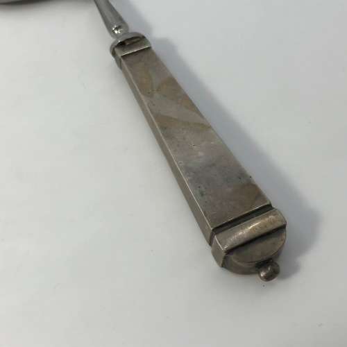 Raadvad Cheese Slicer with Danish Silver handle, Hallmarked and made by Johannes Siggaard