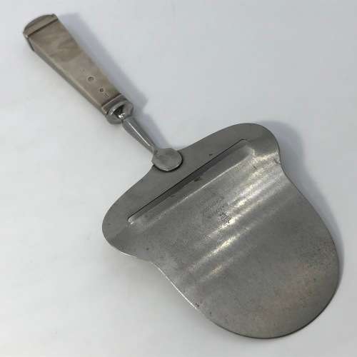 Raadvad Cheese Slicer with Danish Silver handle, Hallmarked and made by Johannes Siggaard