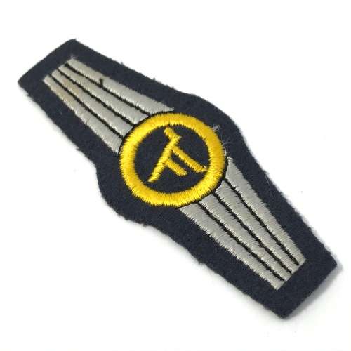 German Bundeswehr Liaison officer gold qualification cloth badge