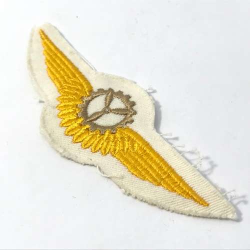 West German Air Force flight engineer bronze wing