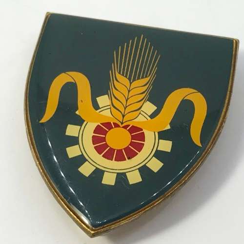 SA Quartermaster General Shoulder Flash - Yellow Type