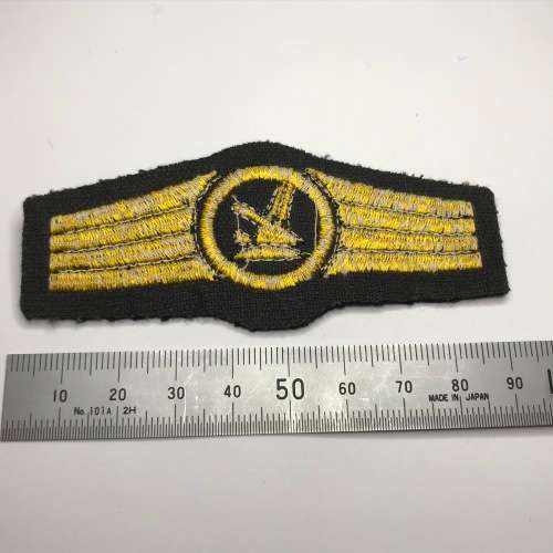 German Bundeswehr Luftwaffe Flak gunner qualification cloth badge