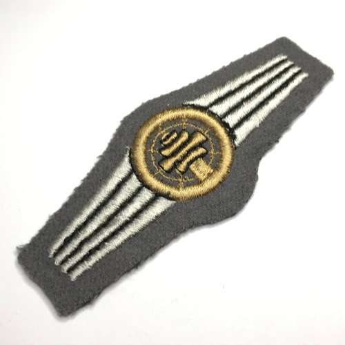 German Bundeswehr air safety control bronze qualification cloth badge