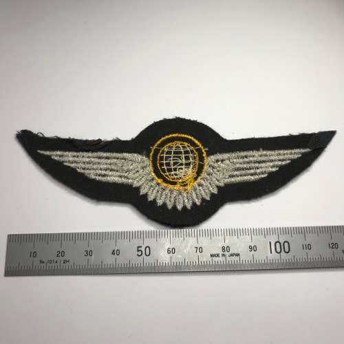 German Bundeswehr Luftwaffe air crew gold qualification cloth wing