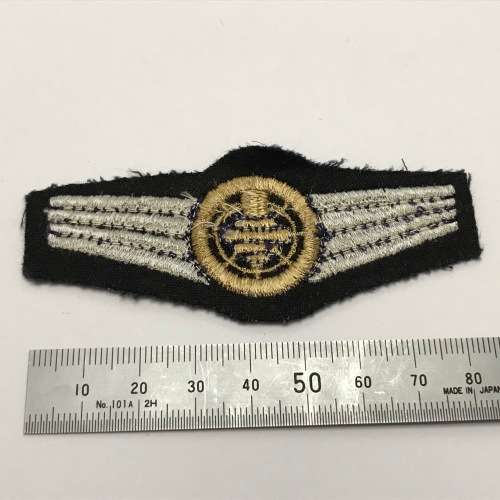 German Bundeswehr air safety control bronze qualification cloth badge