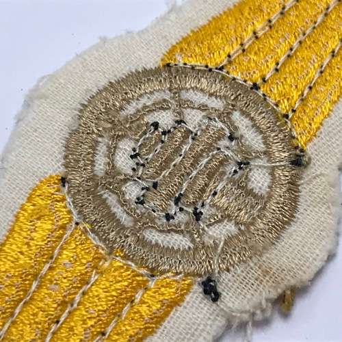German Bundeswehr air safety control bronze qualification cloth badge