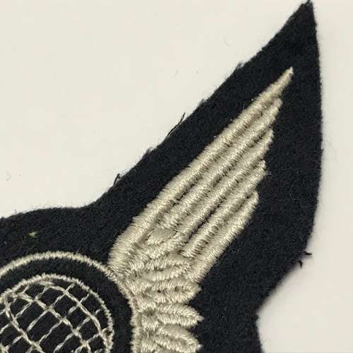 German Bundeswehr Luftwaffe air crew bronze qualification cloth wing