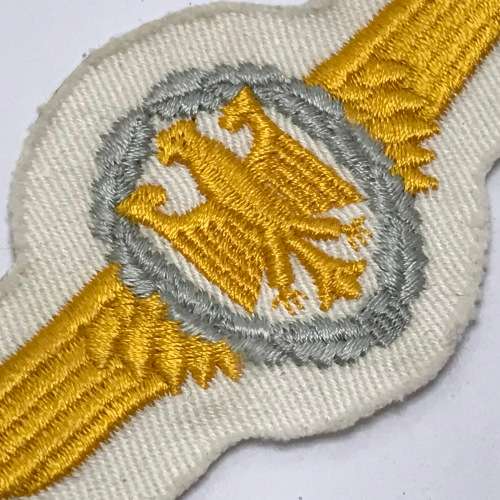 West German Air Force pilot wings - 2nd class