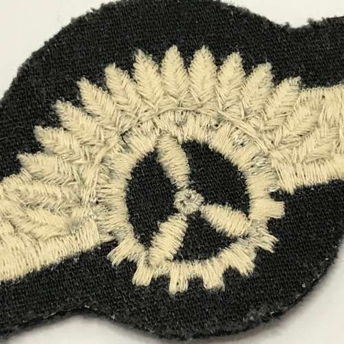 German Bundeswehr air force flight engineer silver wing