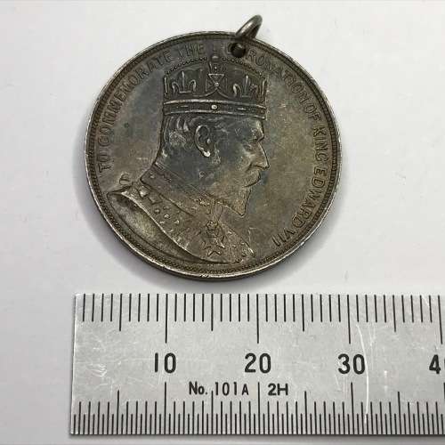 26 June 1902 Coronation medal for Edward 7 - Colony of Natal