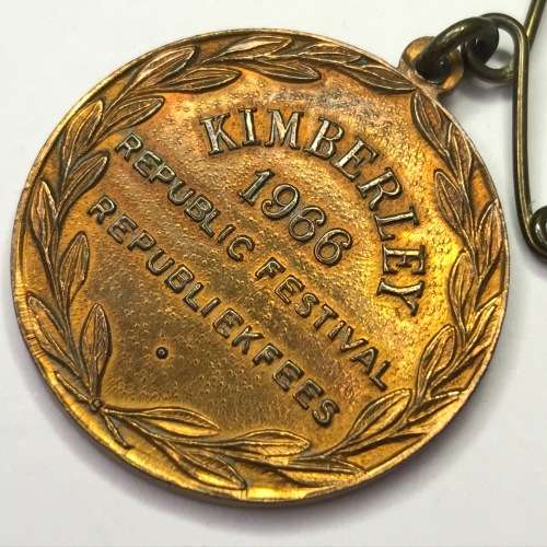 Kimberley 1966 Republic Festival Medallion