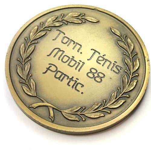 Lot of 2 Torn. Tenis Mobil 88 Partic Medallion - Unknown