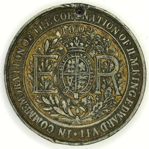 Coronation of King Edward VII 1902 Medallion