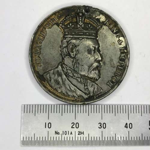 Coronation of King Edward VII 1902 Medallion